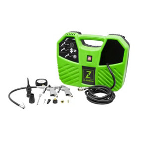 Zipper COM2-8 180 L/Min Portable Air Compressor, 230 V