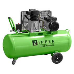 Zipper COM200-10 200L Workshop Air Compressor, 230 V