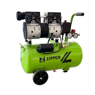 Zipper COM24SI Silent Air Compressor 24ltr 57dB(A) 8 Bar 750W