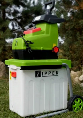 Zipper GHAS2800 Electric Garden Shredder 2800W  44mm Cutting Width