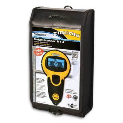 ZIRCON MetalliScanner MTX metal locator designed to find metal / studs. Use to find or avoid rebar in concrete before drilling. - 3