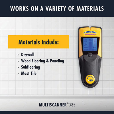 ZIRCON MultiScanner x85 thermally detects water-filled hydronic radiant heating - 4