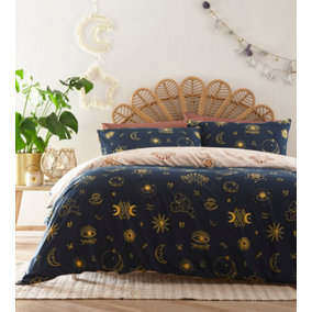Zodiac Dreams King Duvet Cover and Pillowcases