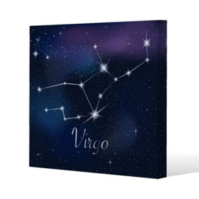 Zodiac sign virgo (canvas) / 114 x 114 x 4cm