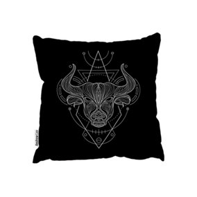 Zodiac taurus geometric (cushion) / 45cm x 45cm