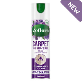 Zoflora Carpet Fresh & Care Foam Carpet Cleaner Midnight Blooms