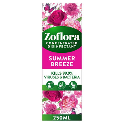 Zoflora Concentrated Disinfectant Summer Breeze 250ml Pack Of 12