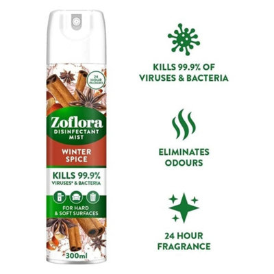 Zoflora Disinfectant Spray Mist Winter Spice 300ML