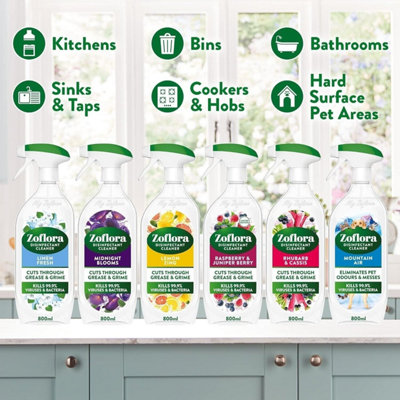 Zoflora Multi-Purpose Disinfectant Cleaner Midnight Blooms 800ml