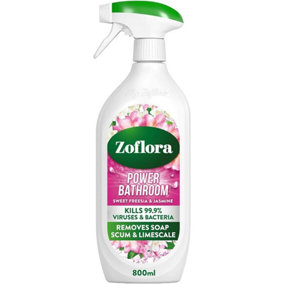 Zoflora Power Bathroom Spray Sweet Freesia & Jasmine 800ml