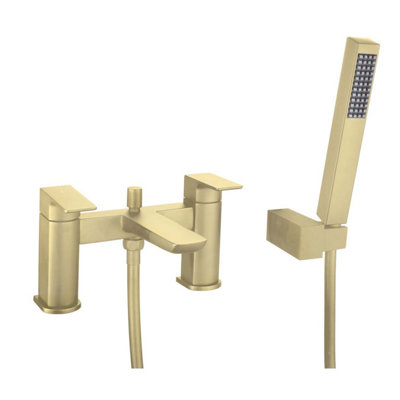 Zoia Brushed Gold Bath Shower Mixer Tap