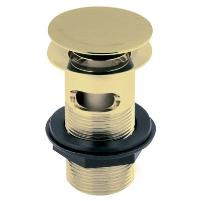 Zoia Gold Basin & Bath Filler Tap Package Inc Basin & Bath Waste - 5