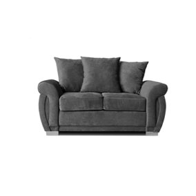 Zolly 2 Seater Scatter Back Fabric Sofa
