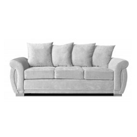 Zolly 3 Seater Scatter Back Fabric Sofa