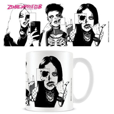 Zombie Makeout Club Dead Inside Mug White/Black (One Size) | DIY at B&Q