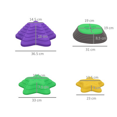 ZONEKIZ Kids Stepping Stones - 3