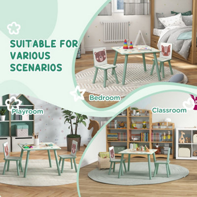 2 chairs and table for bedroom deals