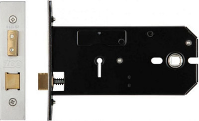 ZOO 3 Lever Horizontal Lock Stainless Steel 127mm