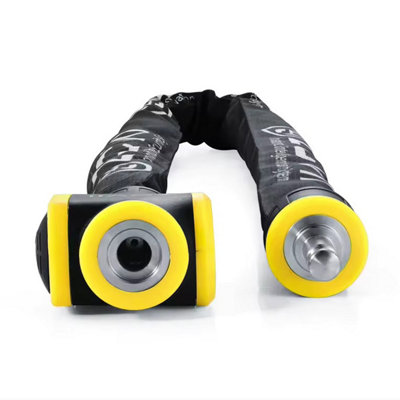ZOVII Carbide Reinforced Stainless Steel Chain Lock 120dB Security Alarm 10mm diameter 1200mm length ZCL10-120 - 4
