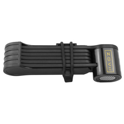 ZOVII Folding Stainless Steel Security 120dB alarm lock for Bikes and Scooters ZFG-BK - 6