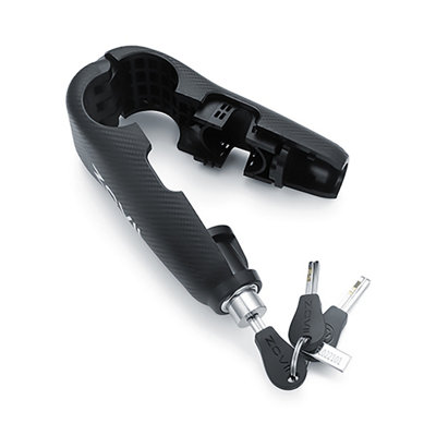 ZOVII lightweight Handlebar Grip Lock 120dB Security Alarm ZHL-BK - 5