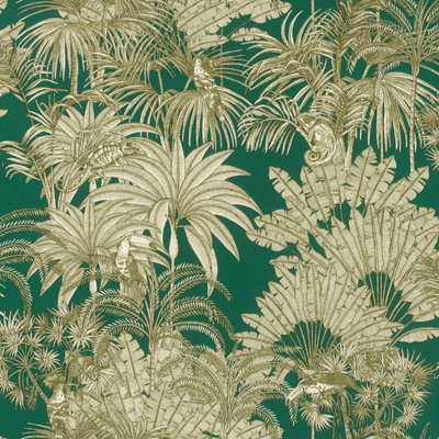 Zoya Trees Wallpaper Green Rasch 46143