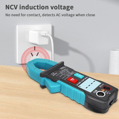 ZOYI Digital Clamp Meter, 4000 Counts Display, Smart NCV Detection ...