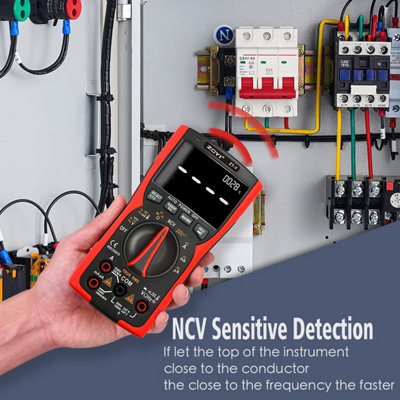 ZOYI Digital Multimeter Tester ZT-Y 9999C, 10A Multi Electrical Tester, Continuity Testers Diode NCV Anti burn