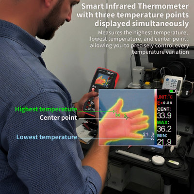 ZOYI ZTR01 Thermal Camera Multimeter 25000C, True RMS Auto Ranging
