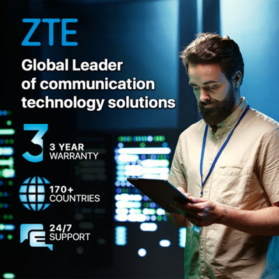 Router Exterior 5G ZTE MC889 / T3000 – WiFi 6, Con Antena, Ideal Para Zonas Sin Cobertura
