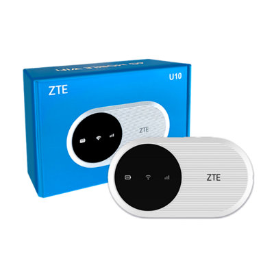ZTE U10 Unlocked Wi-Fi 6/4G Portable Low Cost Travel Hotspot