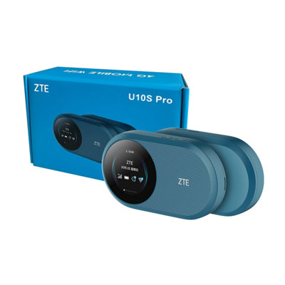 ZTE U10S Pro 4G+LTE Mobile Wi-Fi 6 Unlocked Low-Cost Portable Travel WiFi