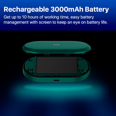 ZTE U10S Pro 4G+LTE Mobile Wi-Fi 6 Unlocked Low-Cost Portable Travel WiFi