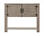 Zurich 2 Door Console Table - L36 x W90 x H75 cm - Grey Wood Grain