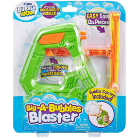 Zuru Big-A-Bubbles Blaster With Solution