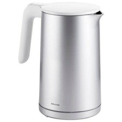 Zwilling Enfinigy 1.5L Kettle Plastic & 4 Short Slot Toaster Silver