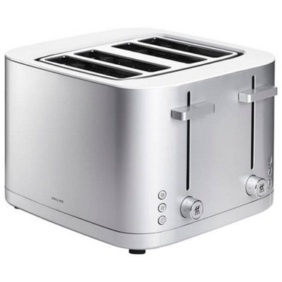 Zwilling Enfinigy 1.5L Kettle Plastic & 4 Short Slot Toaster Silver - 4