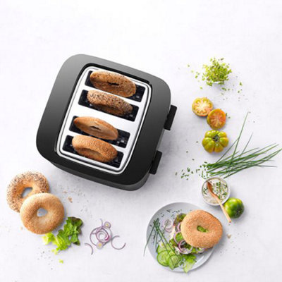Zwilling Enfinigy Toaster 4 Short Slots Black - 4